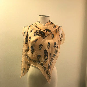 Alexander McQueen Skull Scarf